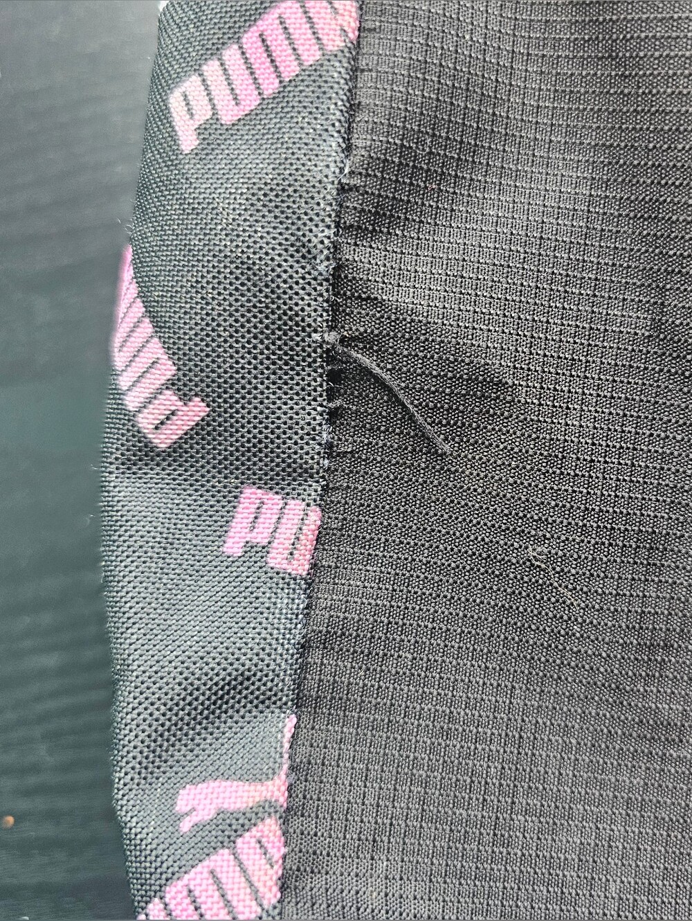 PUMA Black Backpack with Pastel Logo Print OS - Picture 6 of 9